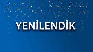 Web sitemiz yenilendi!